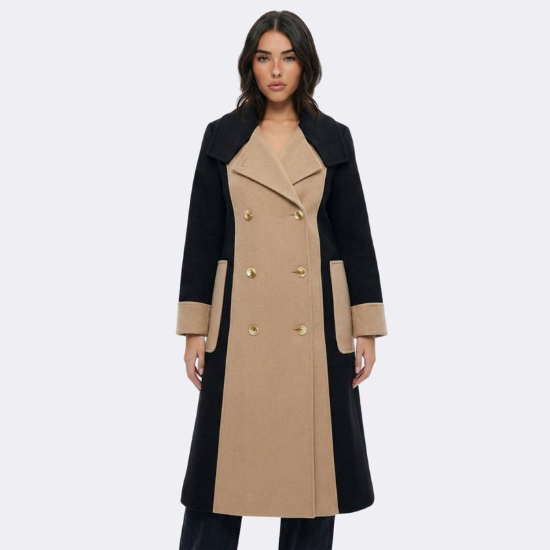 The Étoile Noir Women’s Premium Long Wool Coat — Signature Tailored Winter Elegance