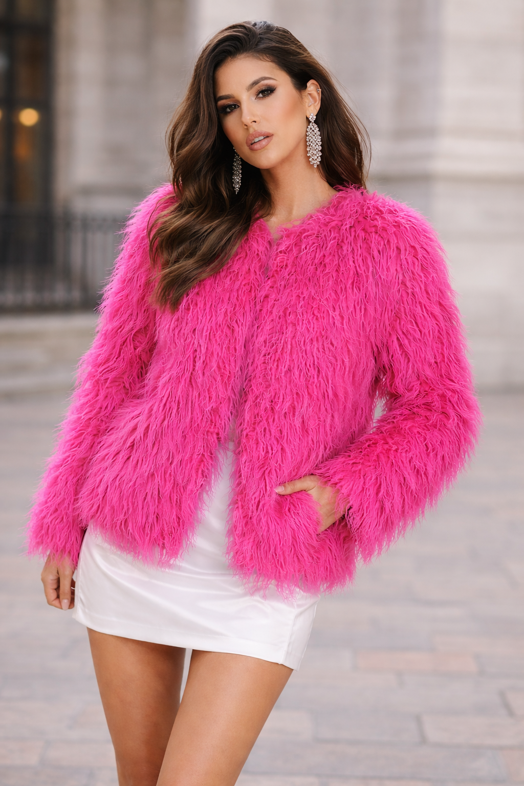 Maison de Séoul™ Signature Korean‑Style Wool Blend Coat — Couture Winter Essential