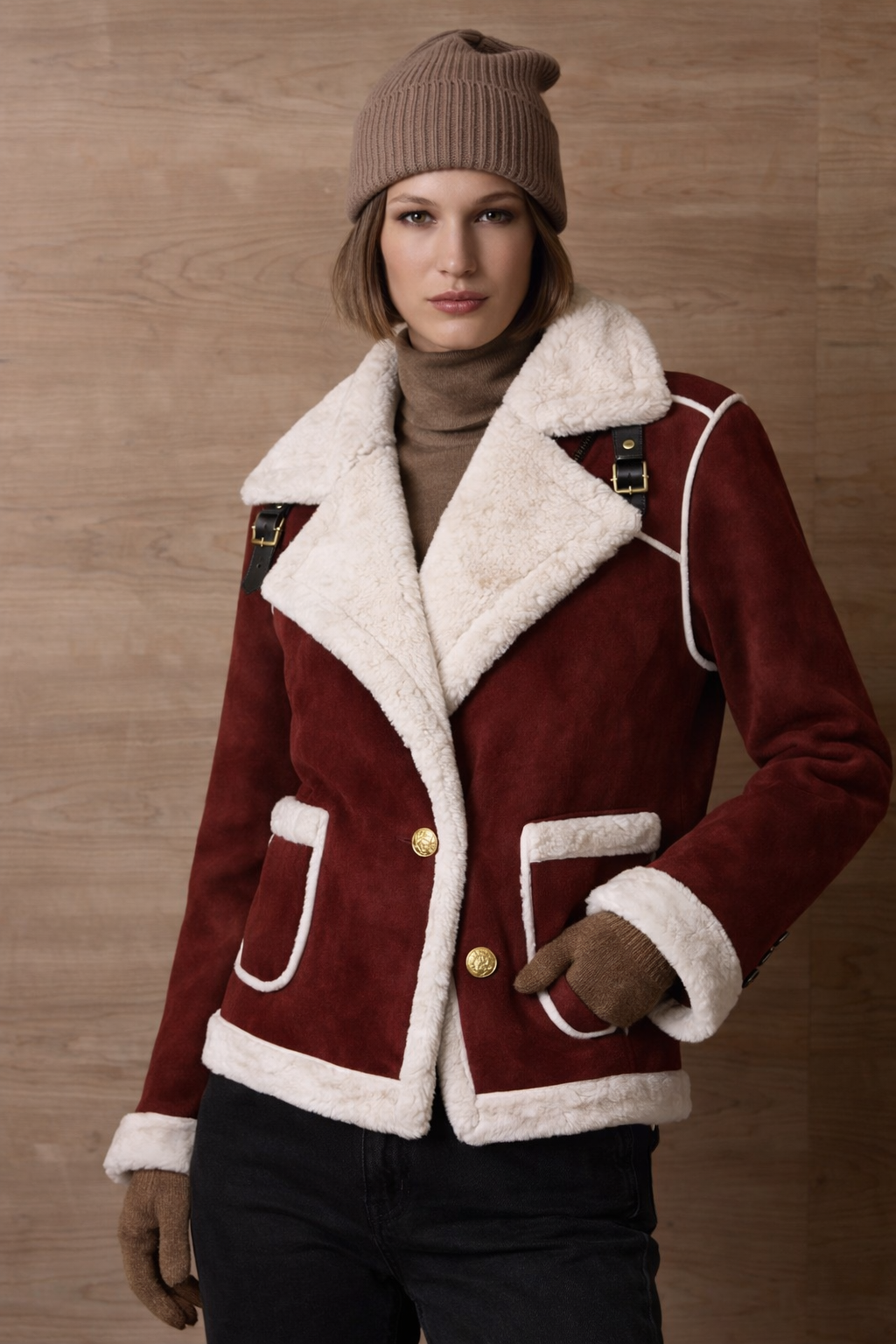 Supérieure Plush Faux Fur Jacket — Opulent Winter Texture Outerwear