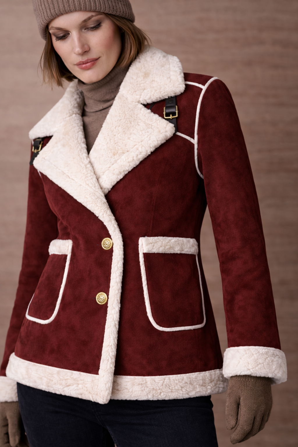 Supérieure Plush Faux Fur Jacket — Opulent Winter Texture Outerwear