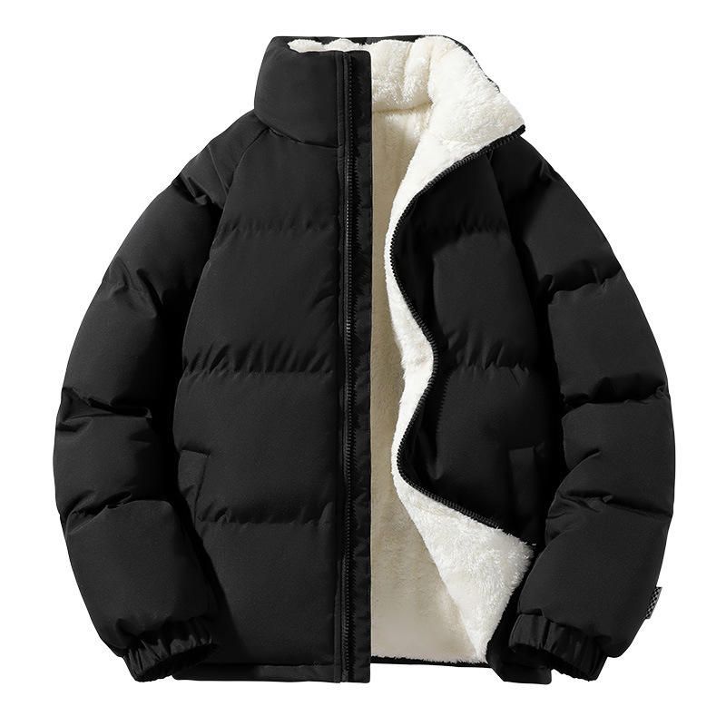 Elevé Arctic Quilted Puffer Coat — Streamlined Zip-Up Padded with Refined Winter Warmth