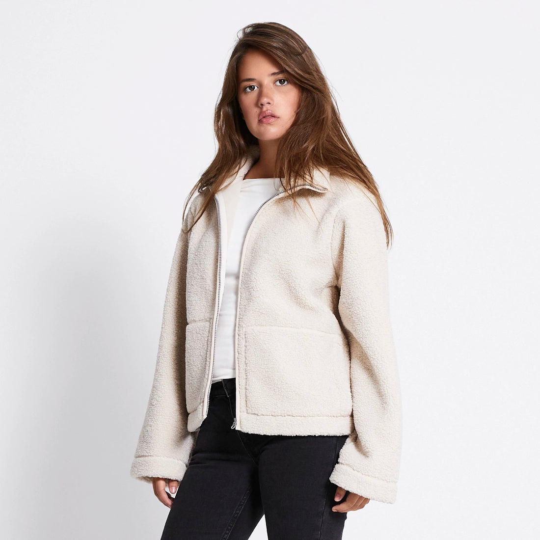 Maison Élevé Vintage Knit Zip‑Up Cardigan — Luxe Autumn‑Winter Layered Knitwear